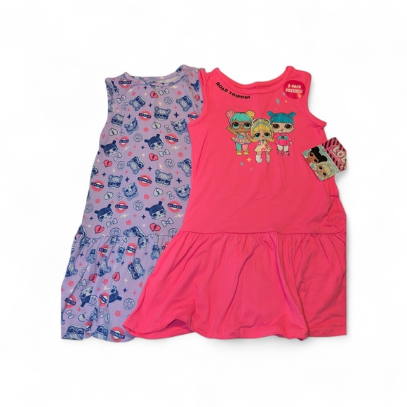 L.O.L. Surprise! Other - L.O.L. Surprise! Pink and Purple Kids Casual Dresses